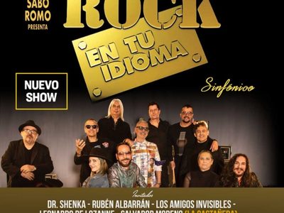 “Rock en tu Idioma Sinfónico, nuestro escudo y espada para ser felices”: Sabo Romo