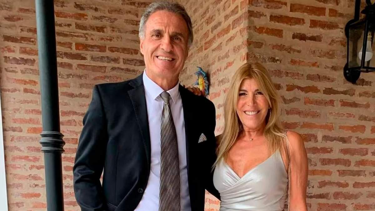 Óscar Ruggeri y Nancy Otero. Fuente: (Instagram)