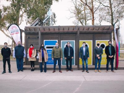 PAE presente en Centenario: inauguró un nuevo “ecopunto” en la provincia