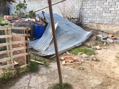 Un violento temporal de viento azota a Comodoro Rivadavia