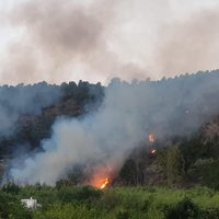 Llegó la lluvia a Aluminé y el alivio para los brigadistas