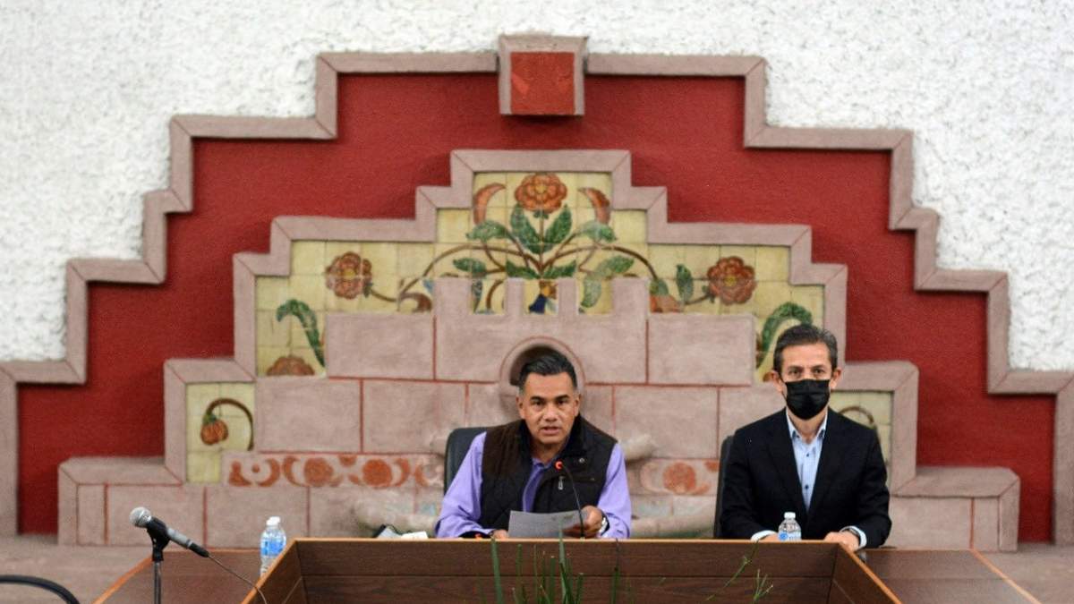El gobierno de Cuernavaca durante la presentación de la relatoría de los hechos