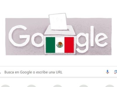 Google dedica su doodle a la elección presidencial