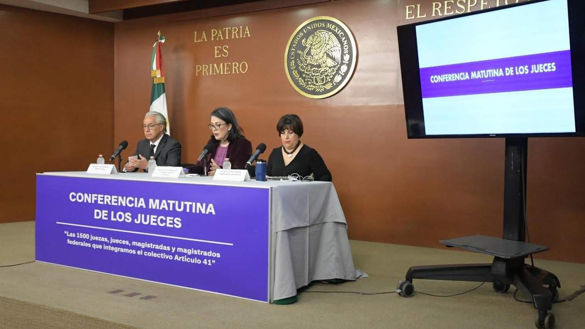 En la conferencia matutina del PJF la magistrada Julia García González recordó que Arturo Zaldívar está en investigación por corrupción