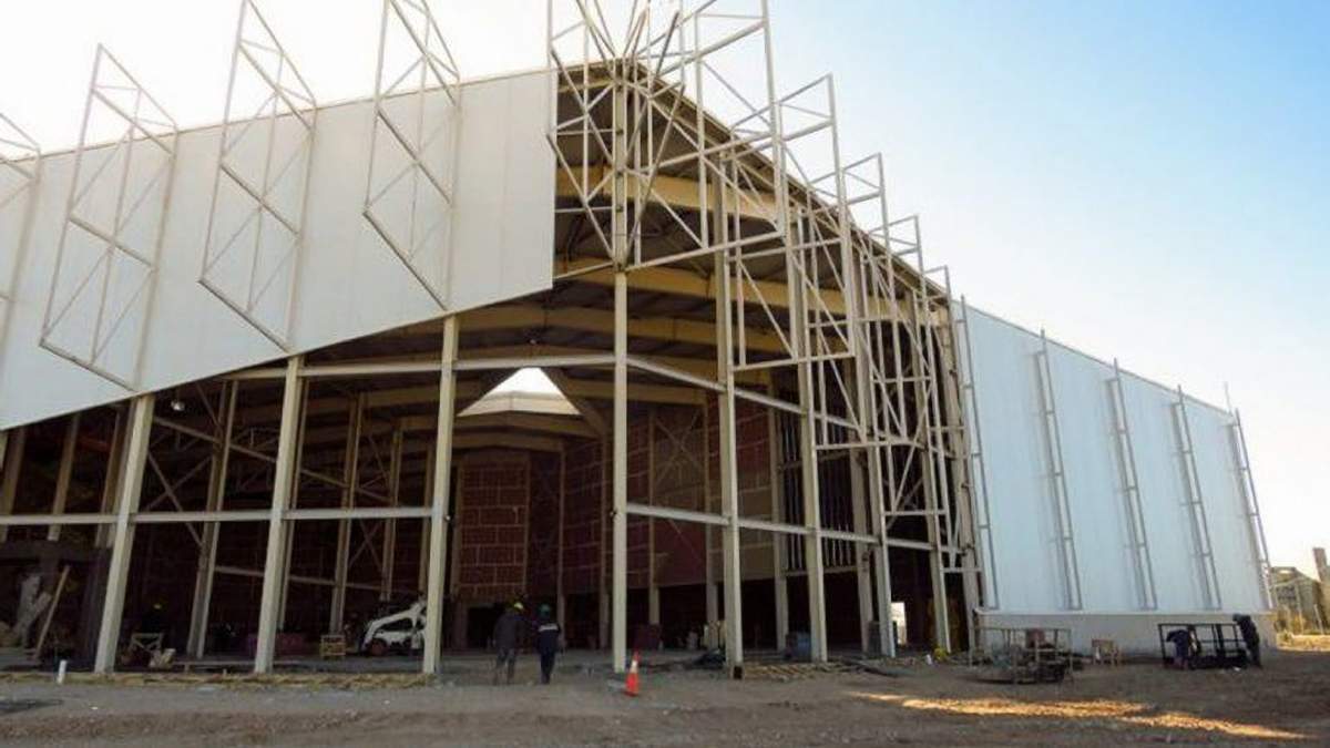 Centro de Convenciones de Neuquén Capital. Fuente: (Twitter)