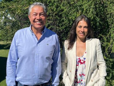 Lucila Crexell manifestó su apoyo al gobernador Rolando Figueroa