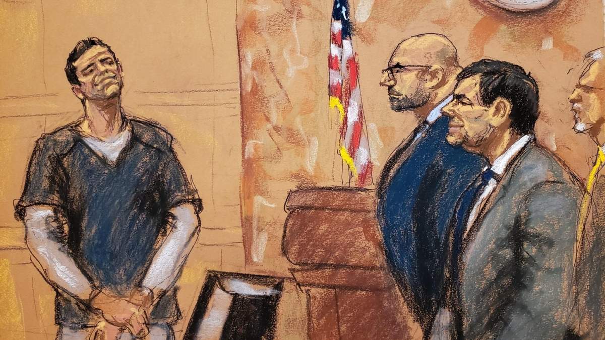 El Chapo en la corte de Nueva York