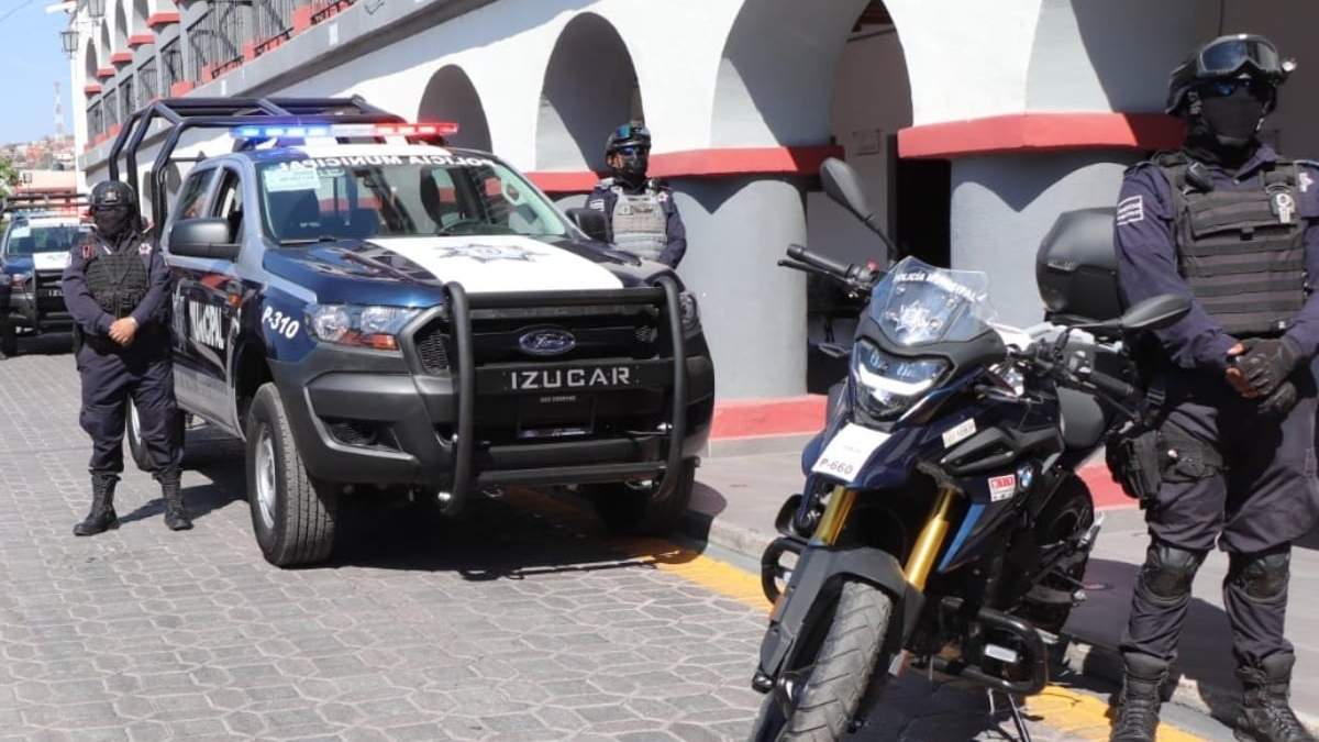 Policías de Izúcar de Matamoros