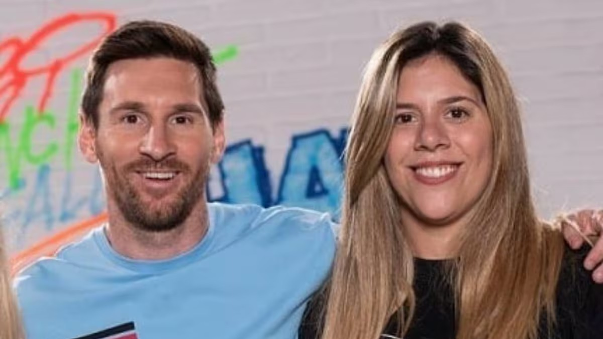 Lionel Messi y María Sol Messi. Fuente: (Instagram)