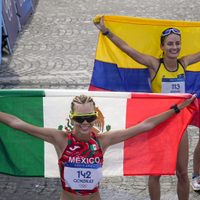 Otra medalla se esfuma para México: Alegna González llega en quinto lugar en marcha 20 kilómetros