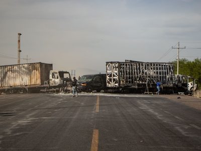 Abandonan nueve cuerpos en Fresnillo y bloquean dos carreteras de Zacatecas (Videos)