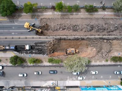 Desde Gatica hasta Linares: cuáles son los cruces habilitados para atravesar la Avenida Mosconi en plena obra