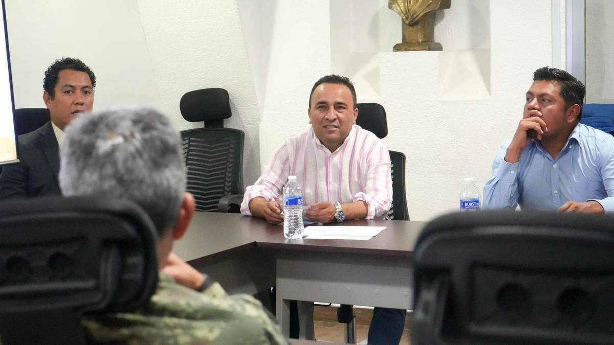El presidente municipal de Tula de Allende, Manuel Hernández Badillo