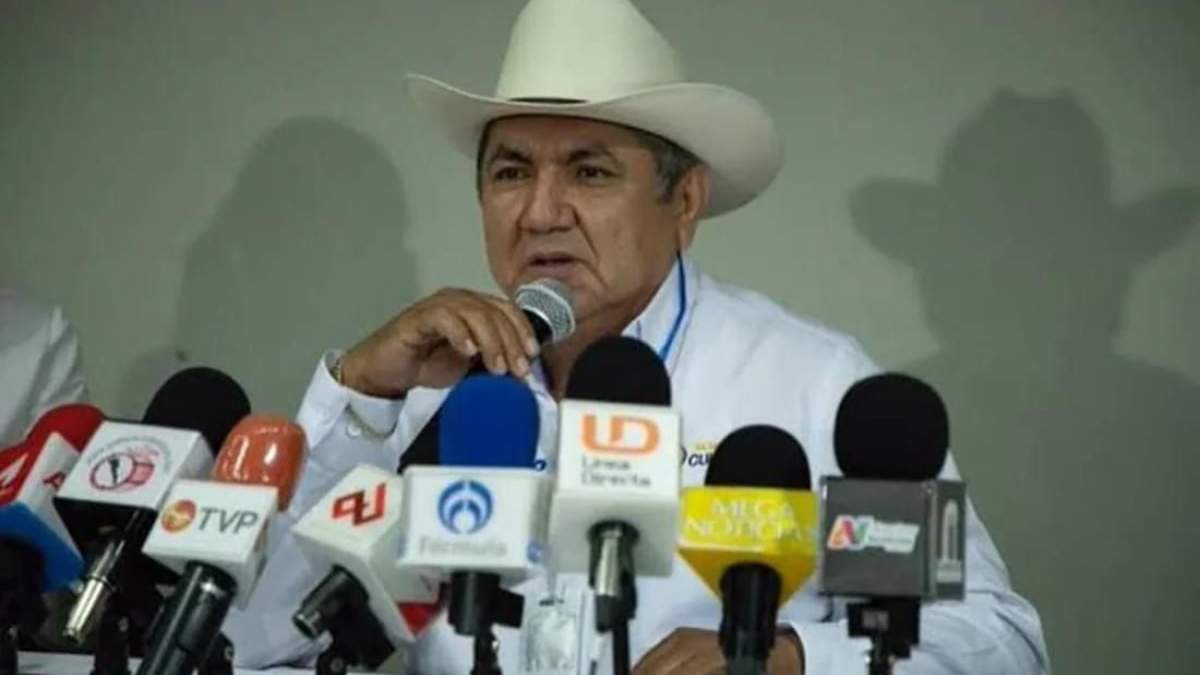 El líder de la Unión Ganadera Regional de Sinaloa, Faustino Hernández Álvarez