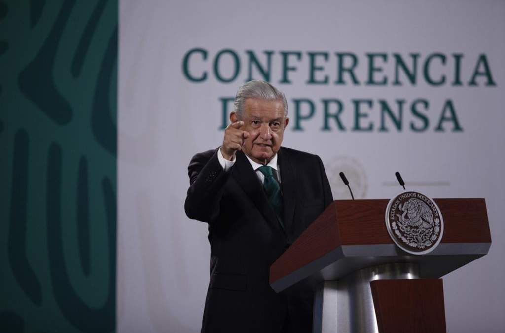 El presidente López Obrador
