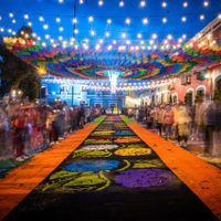 México logra Récord Guinness con mega alfombra de aserrín de Huamantla