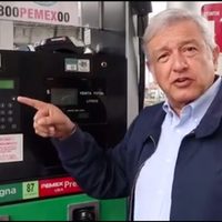 López Obrador llama 'mentiroso” a Peña por gasolinazo (Video)