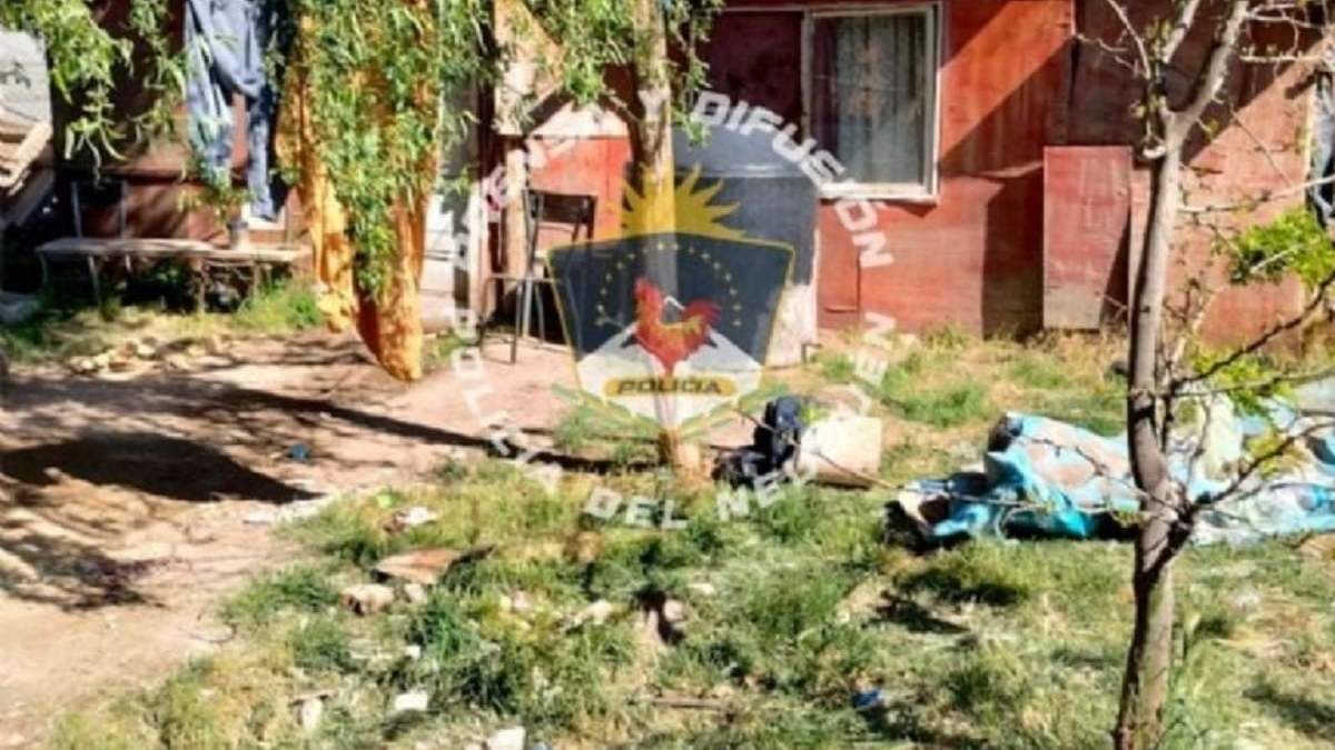 La vivienda donde ocurrió el intento de femicidio. Fuente (Policía de Neuquén)
