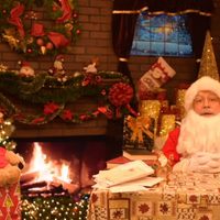 Santa Claus reconoce labor de niños en favor del medio ambiente y pide frenar el cambio climático