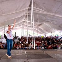 Sheinbaum palomea proceso para elegir candidato de la oposición: "está bien"