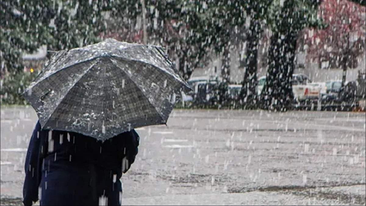 El alerta incluye la ocurrencia de nevadas en las zonas más altas de las localidades cordilleranas. Fuente: (Facebook)