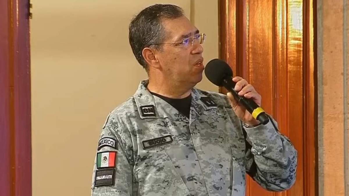 El general Luis Rodríguez Bucio, comandante de la GN