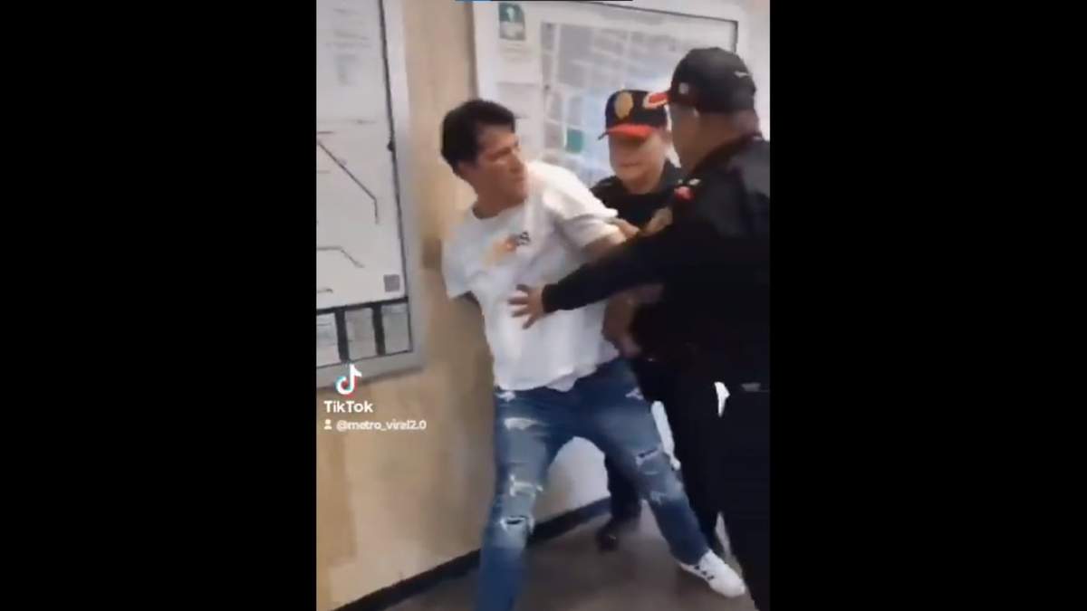 El sujeto detenido