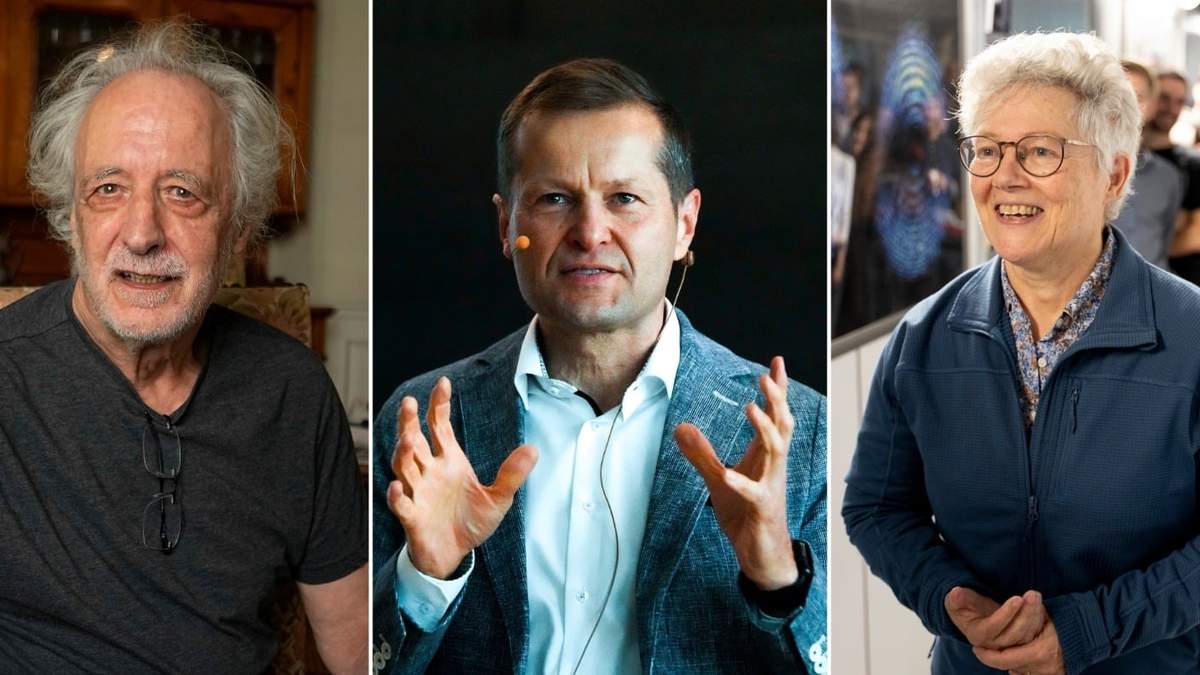 Pierre Agostini, Ferenc Krausz y Anne L'Huillier