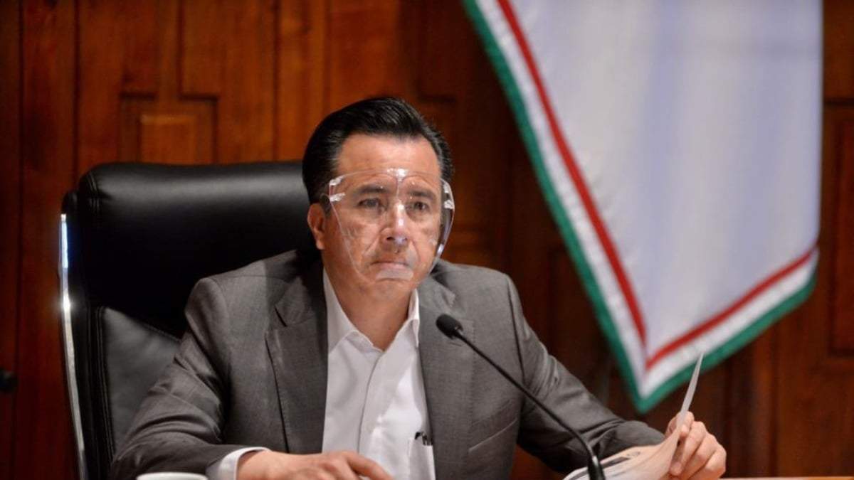 El gobernador Cuitláhuac García Jiménez