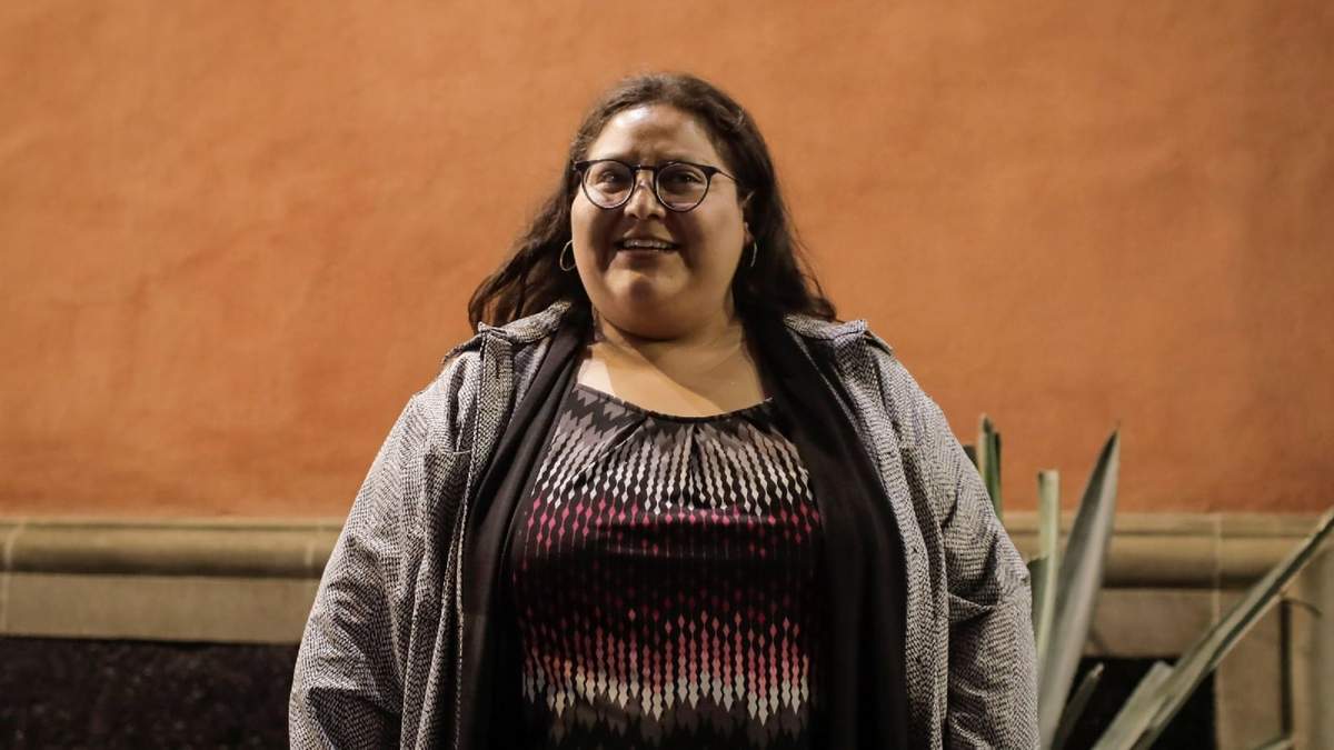 La secretaria de las Mujeres, Citlalli Hernández Mora