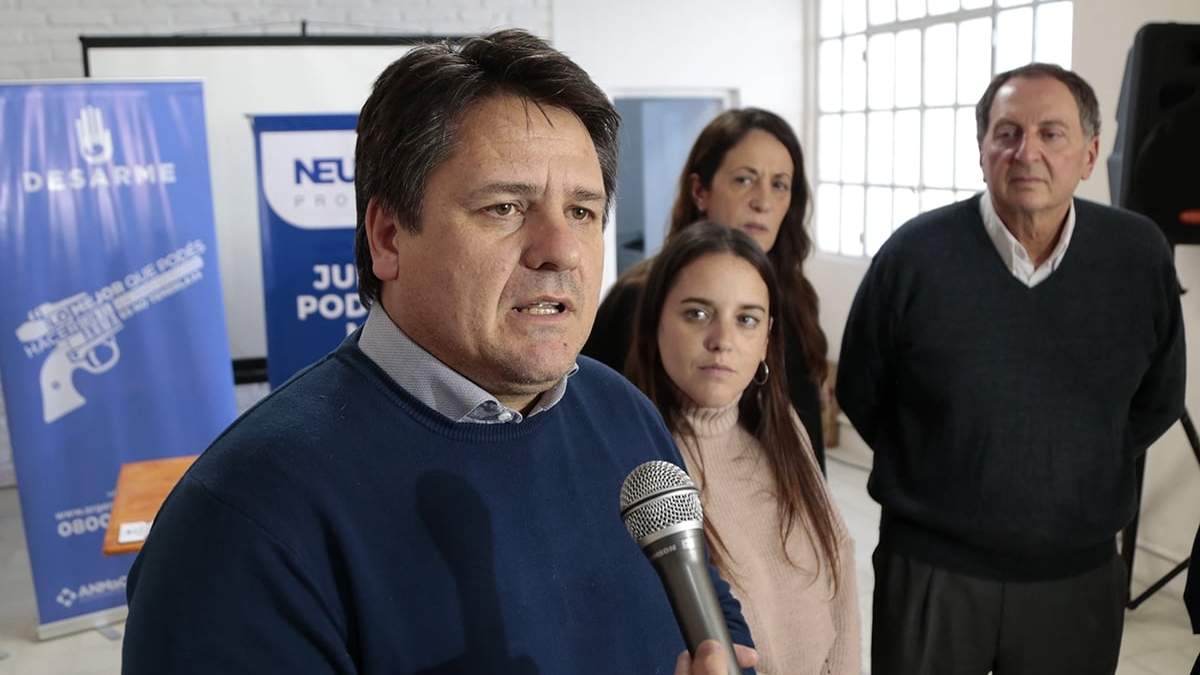 Mariano Gaido, intendente de Neuquén. Fuente: (Twitter)
