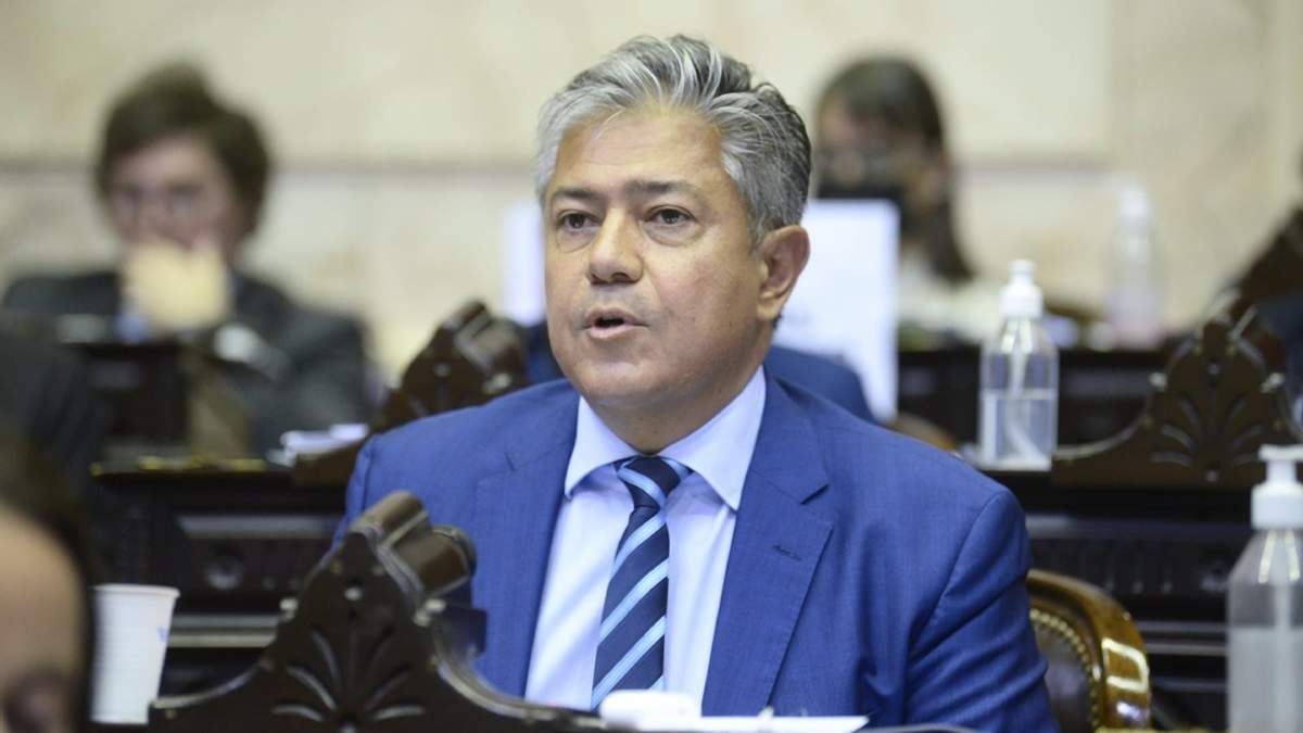 Rolando Figueroa en el debate por el presupuesto 2022. Fuente: (Twitter)