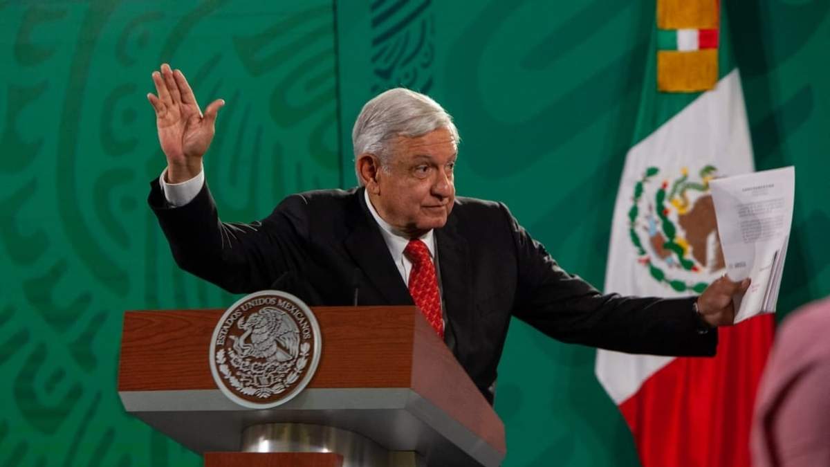 El presidente Andrés Manuel López Obrador