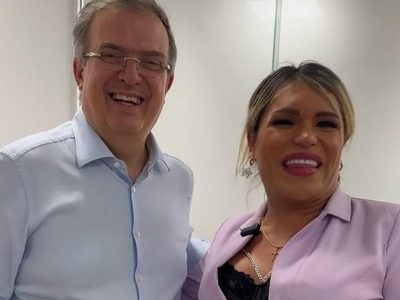Marcelo Ebrard felicita a Wendy Guevara; así respondieron en redes al excanciller