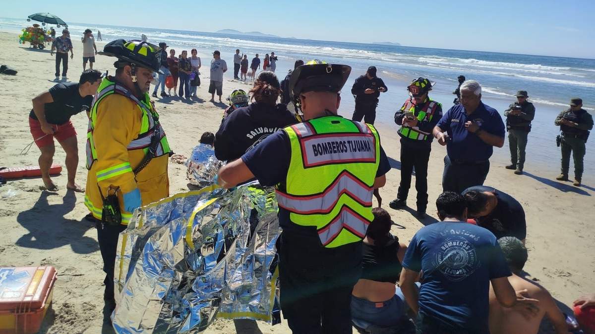 El rescate de la familia migrante