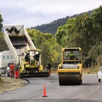 A través de un préstamo, anunciaron la finalización del asfalto de la ruta provincial 62 camino al lago Lolog