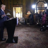 Trump no descarta recurrir al Ejército para controlar Groenlandia o el canal de Panamá