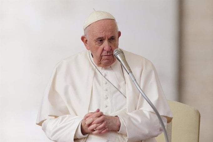 El Papa Francisco en una audiencia general