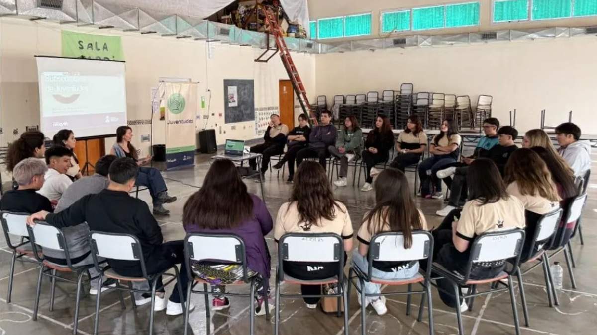 Los talleres buscan orientar a los jóvenes en la construcción de sus proyectos de vida. Fuente: (Gobierno de Neuquén)