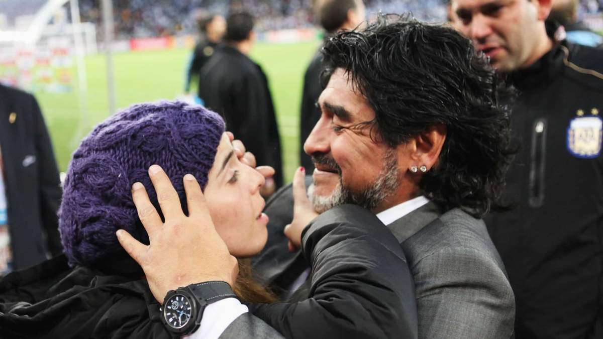 Diego y Dalma Maradona. Fuente: (Instagram)
