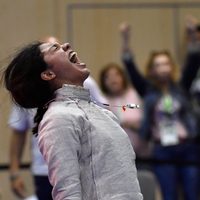 La esgrimista mexicana Natalia Botello vence a su paisana Paola Pliego, que compite por Uzbekistán