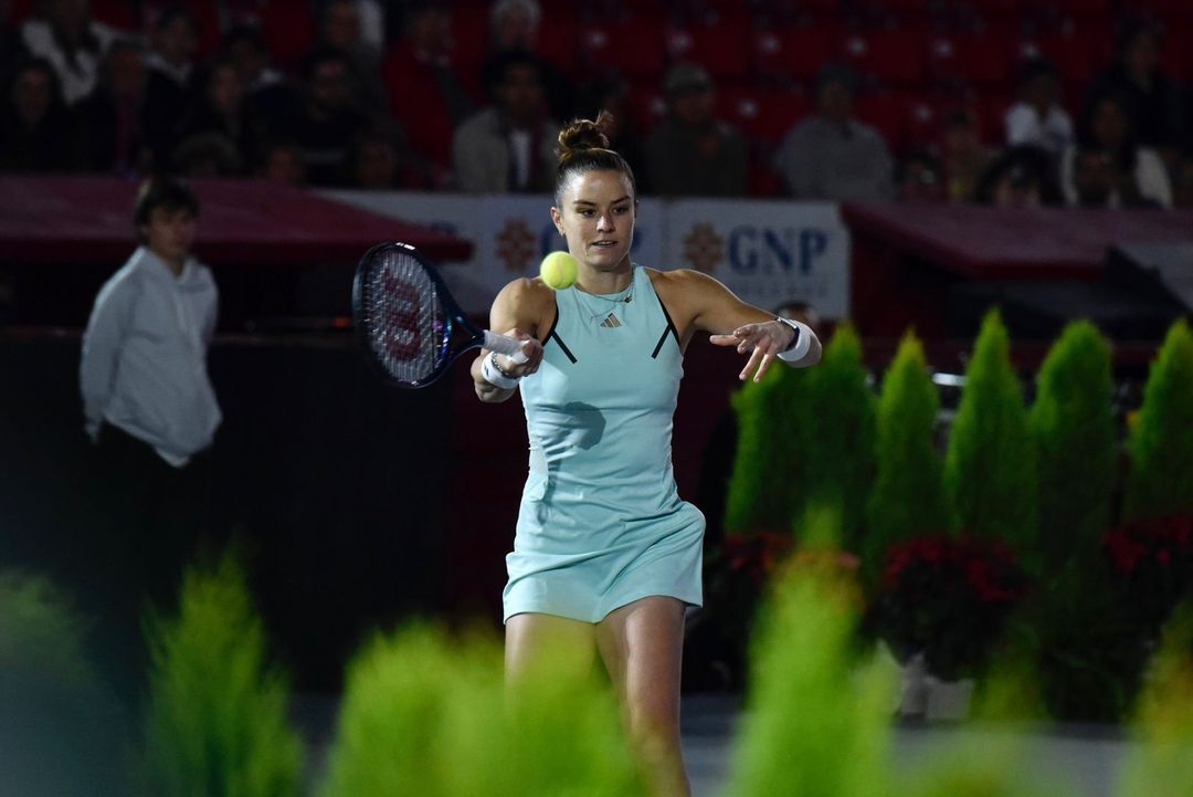 La tenista María Sakkari. Foto Germán Canseco
