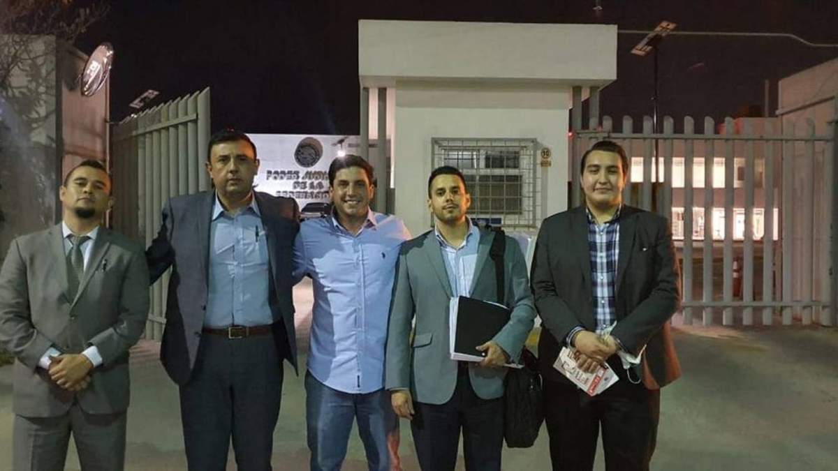 Cantú de la Garza publicó una foto de su liberación