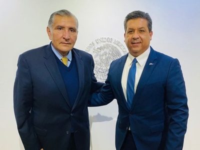 García Cabeza de Vaca reaparece, agradece "atenciones" del titular de Segob