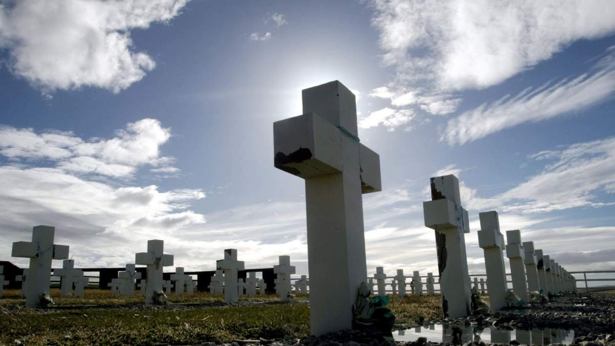 Cementerio de Darwin. Fuente: (Twitter)
