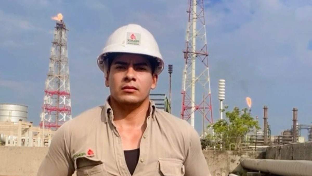 Trabajador de Pemex