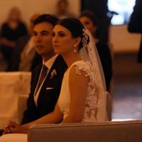 Con varios invitados famosos: cómo fue la lujosa boda de Checo Pérez y Carola Martínez