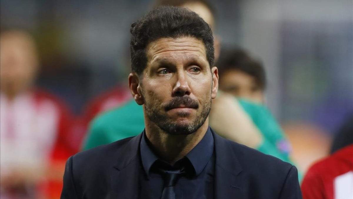 Diego Simeone. Fuente: (Twitter).