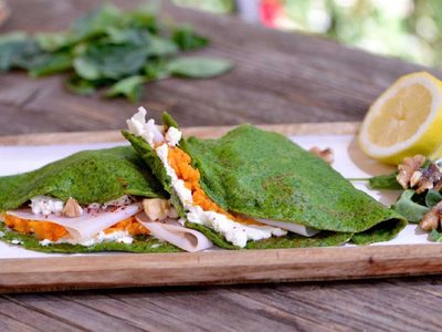Crepés de espinaca: una receta económica y versátil para volver a comer saludable
