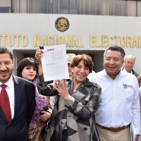 Morena presenta queja ante el INE contra Calderón, Ochoa y Anaya por violencia política contra Delfina